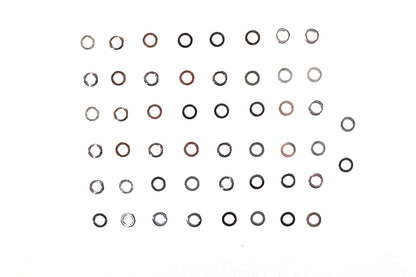 Chrome Flat Washer 1/4 Inner Diameter
