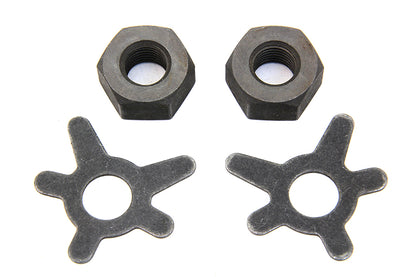 Brake Shaft Nut and Lock Kit Parkerized