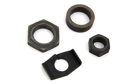 Rear Axle Nut and Lock Kit Parkerized