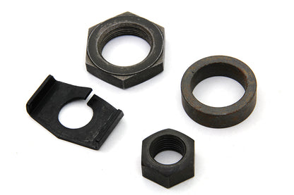 Rear Axle Nut and Lock Kit Parkerized