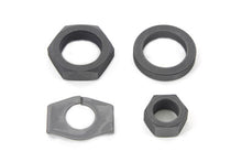Parkerized Rear Axle Nut and Lock Kit