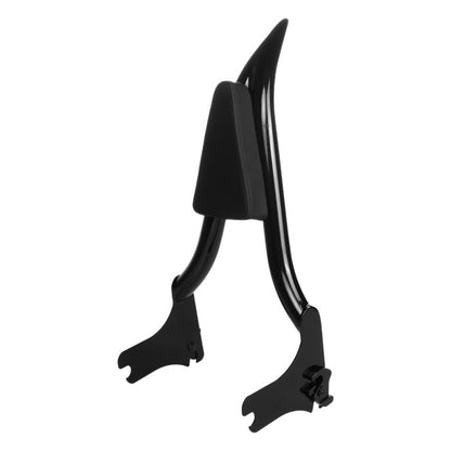 Black Havoc Sissy Bar / Backrest for Harley® Touring from HOGWORKZ angle
