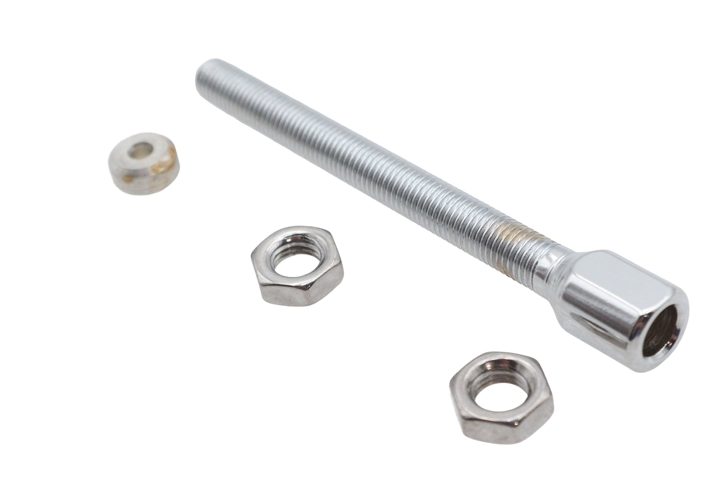 Chrome Front Brake Cable Adjuster