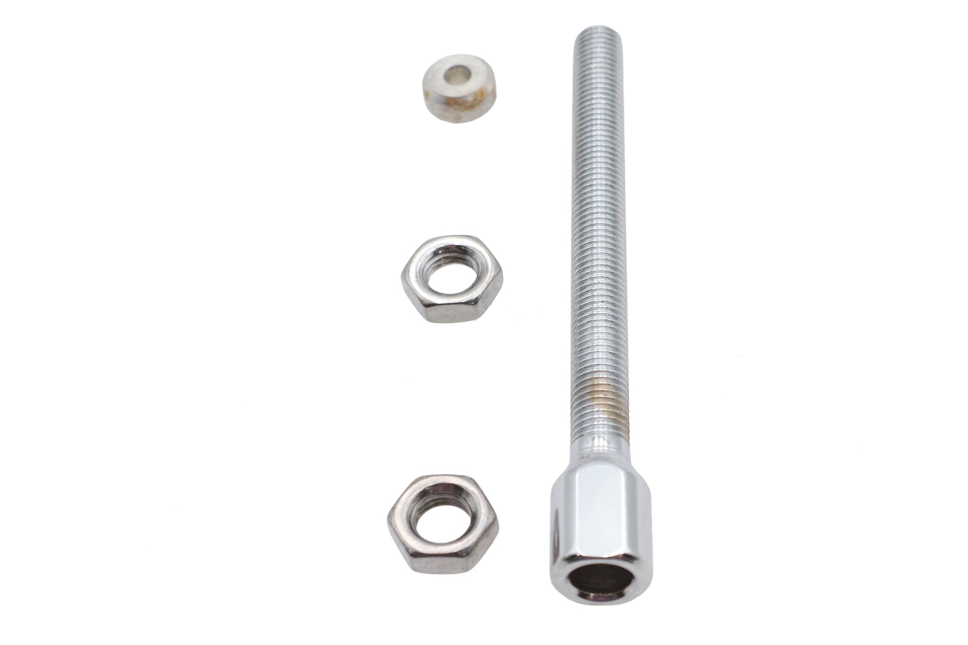 Chrome Front Brake Cable Adjuster