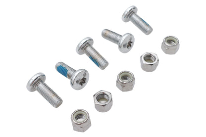 Rear Disc Bolt and Nut Kit Chrome
