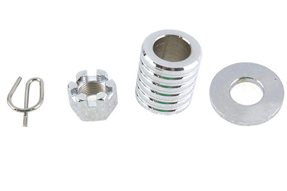 Rear Axle Spacer Kit Chrome