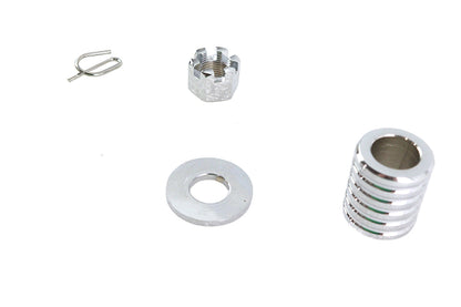 Rear Axle Spacer Kit Chrome