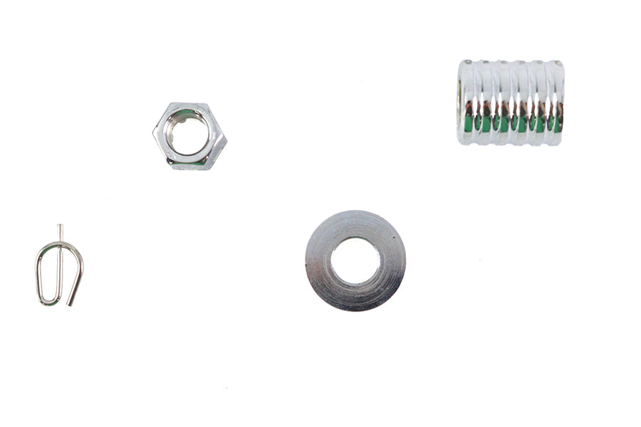 Rear Axle Spacer Kit Chrome
