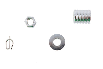 Rear Axle Spacer Kit Chrome