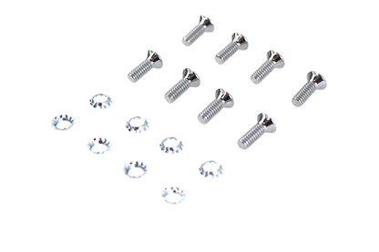 Tappet Block Screw Kit Chrome