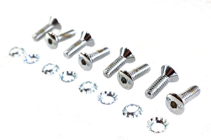 Tappet Block Screw Kit Chrome