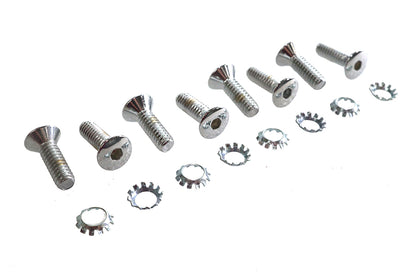 Tappet Block Screw Kit Chrome