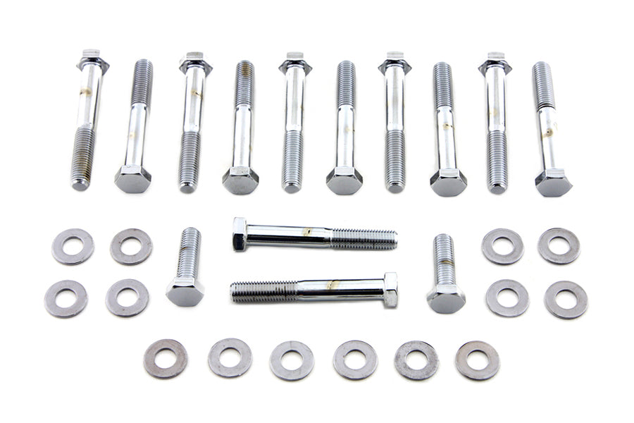 Rocker Box Screw Kit Chrome