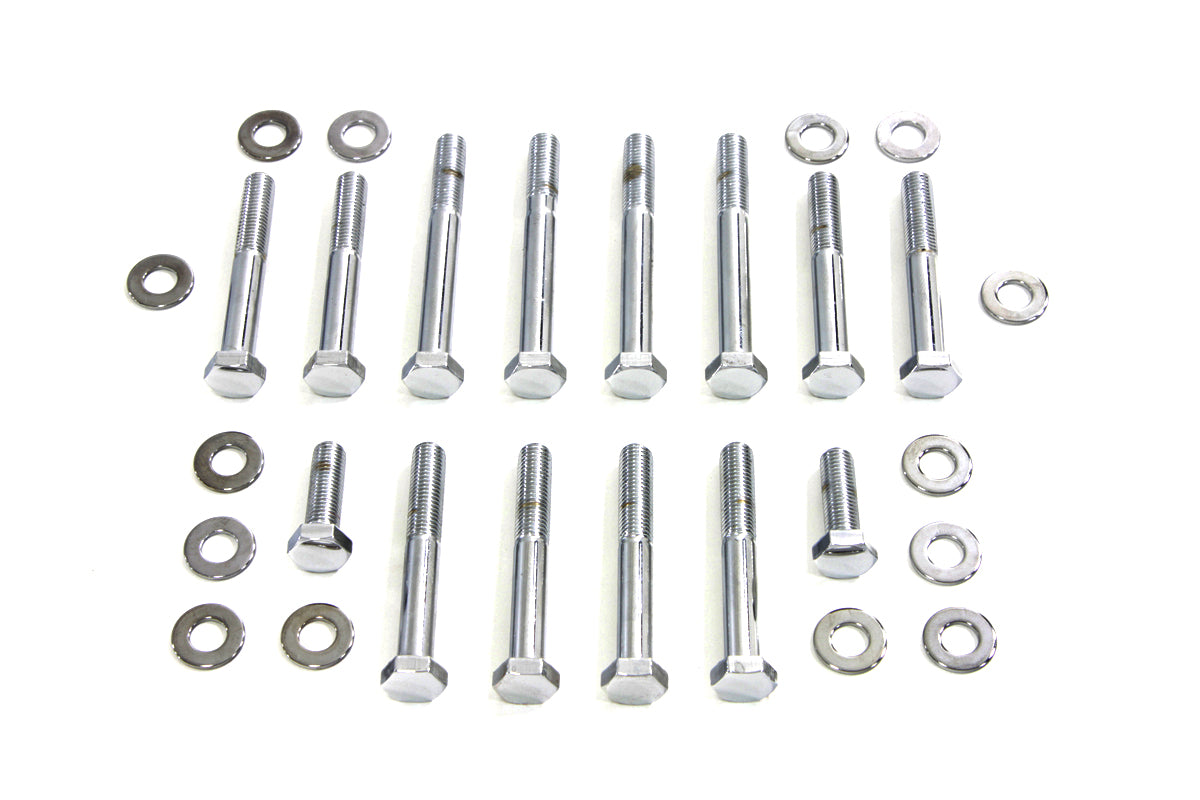 Rocker Box Screw Kit Chrome