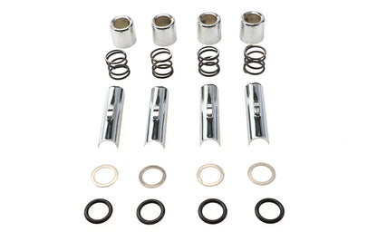Upper Pushrod Cover Kit Chrome