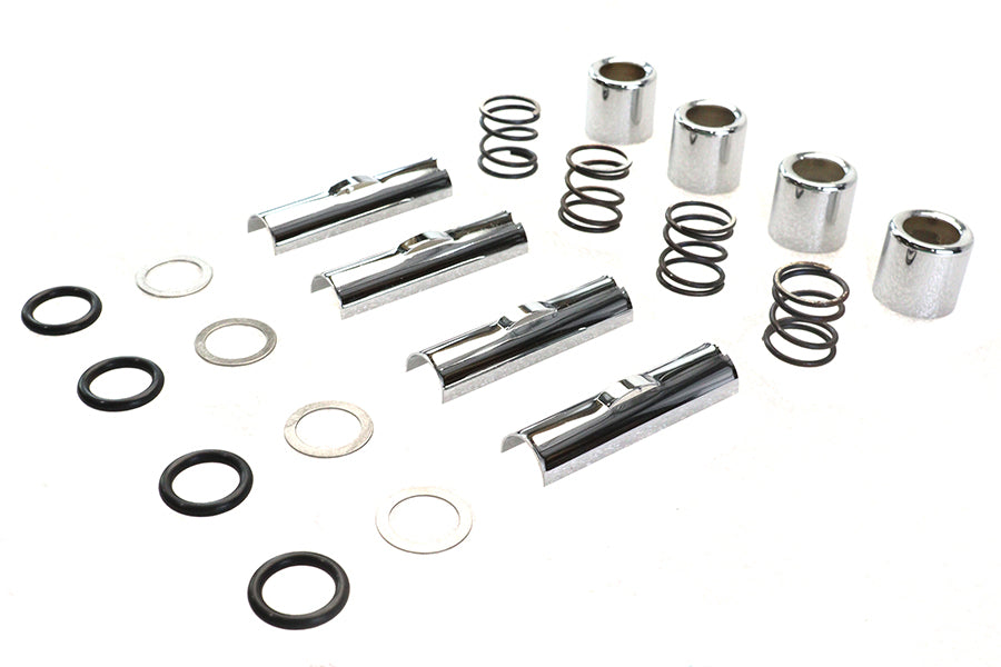 Upper Pushrod Cover Kit Chrome