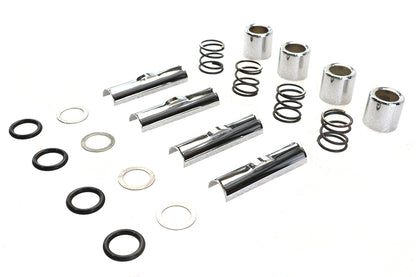 Upper Pushrod Cover Kit Chrome