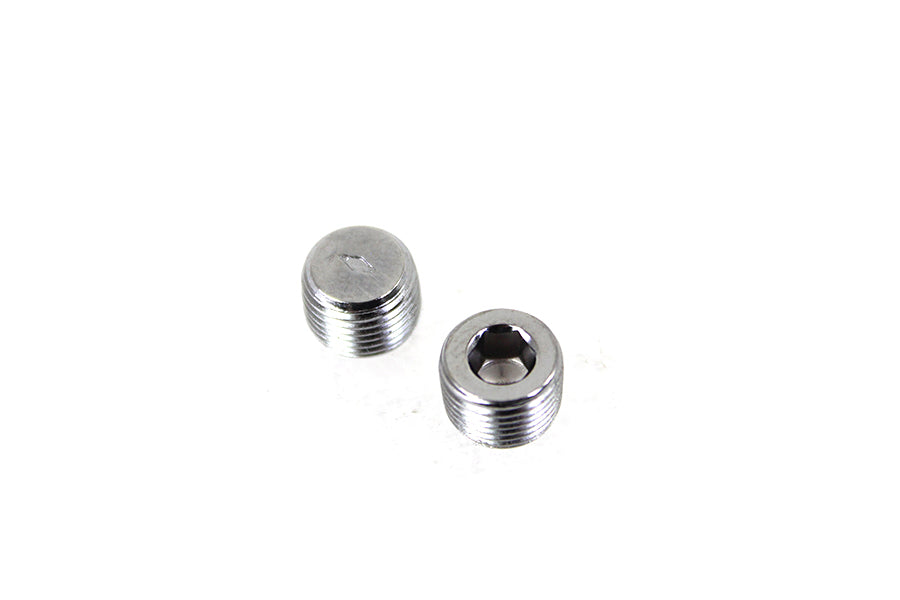 Lower Fork Slider Chrome Drain Plug