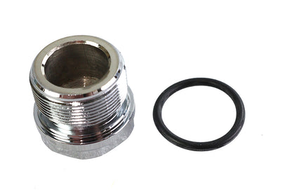 Chrome 39mm Fork Tube Plug Dome Top