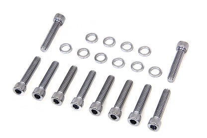 Cam Cover Mount Kit Chrome