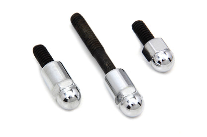 Oil Hose Cover Mounting Kit Chrome
