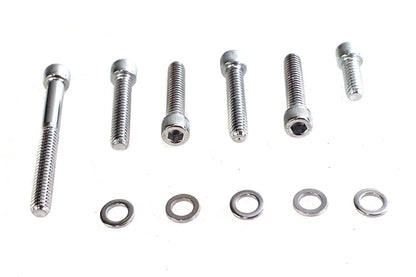 Transmission Shifter Cover Mount Kit Chrome