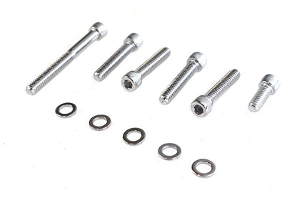 Transmission Shifter Cover Mount Kit Chrome