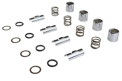 M8 Upper Pushrod Cover Kit Chrome