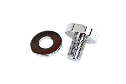 Chrome Domed Fork Triple Tree Stem Nut