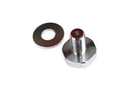Chrome Domed Fork Triple Tree Stem Nut