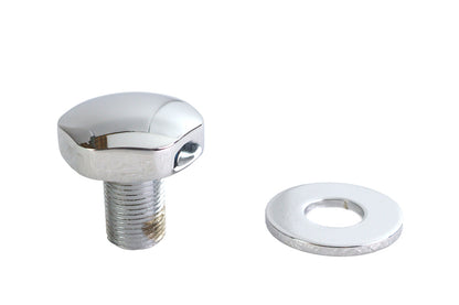 Fork Triple Tree Stem Nut Domed Chrome