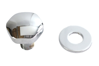 Fork Triple Tree Stem Nut Domed Chrome
