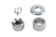 Rear Axle Spacer Kit Chrome