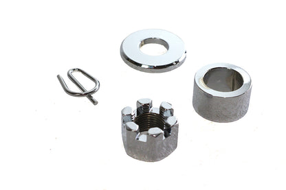 Rear Axle Spacer Kit Chrome