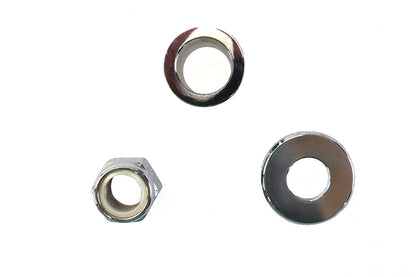 Front Axle Spacer Kit Smooth Style Chrome