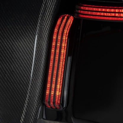 Color Matched HOGWORKZ® Illumina Flush Fender LED System for Harley® Touring close up