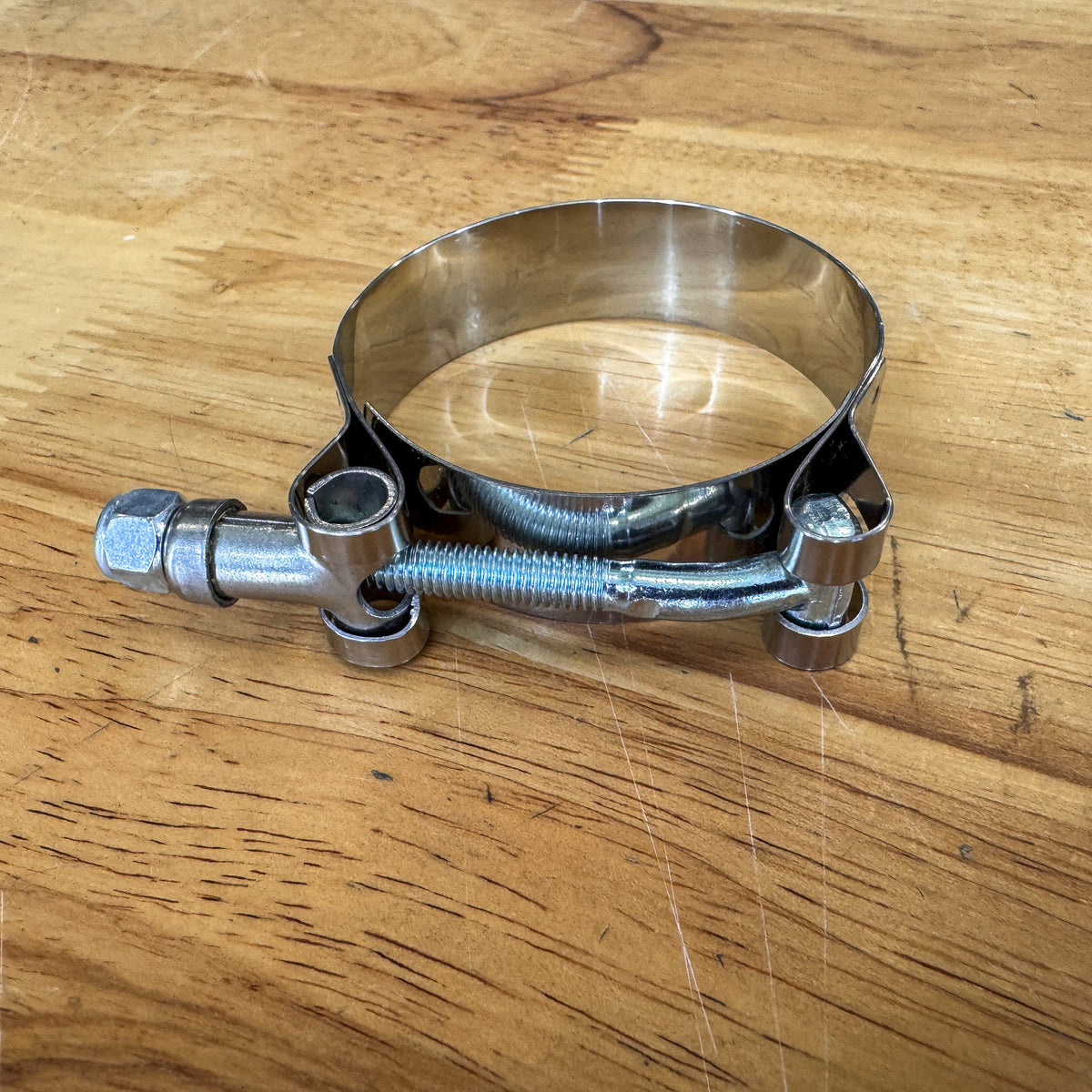 Stainless Steel Muffler Clamp – 2.25" Stealth Exhaust Replacement