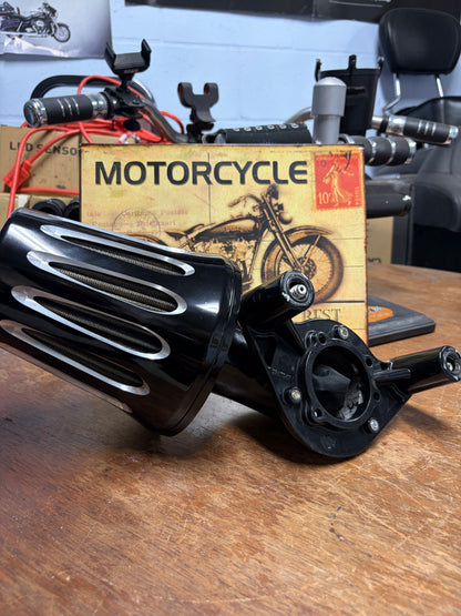 Harley Screamin' Eagle Twin Cam Heavy Breather Air Cleaner 29472-05A