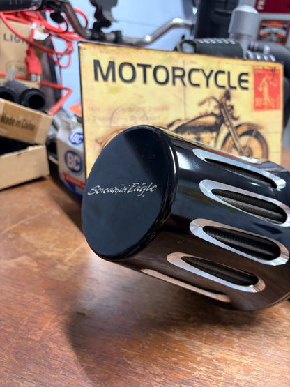 Harley Screamin' Eagle Twin Cam Heavy Breather Air Cleaner 29472-05A