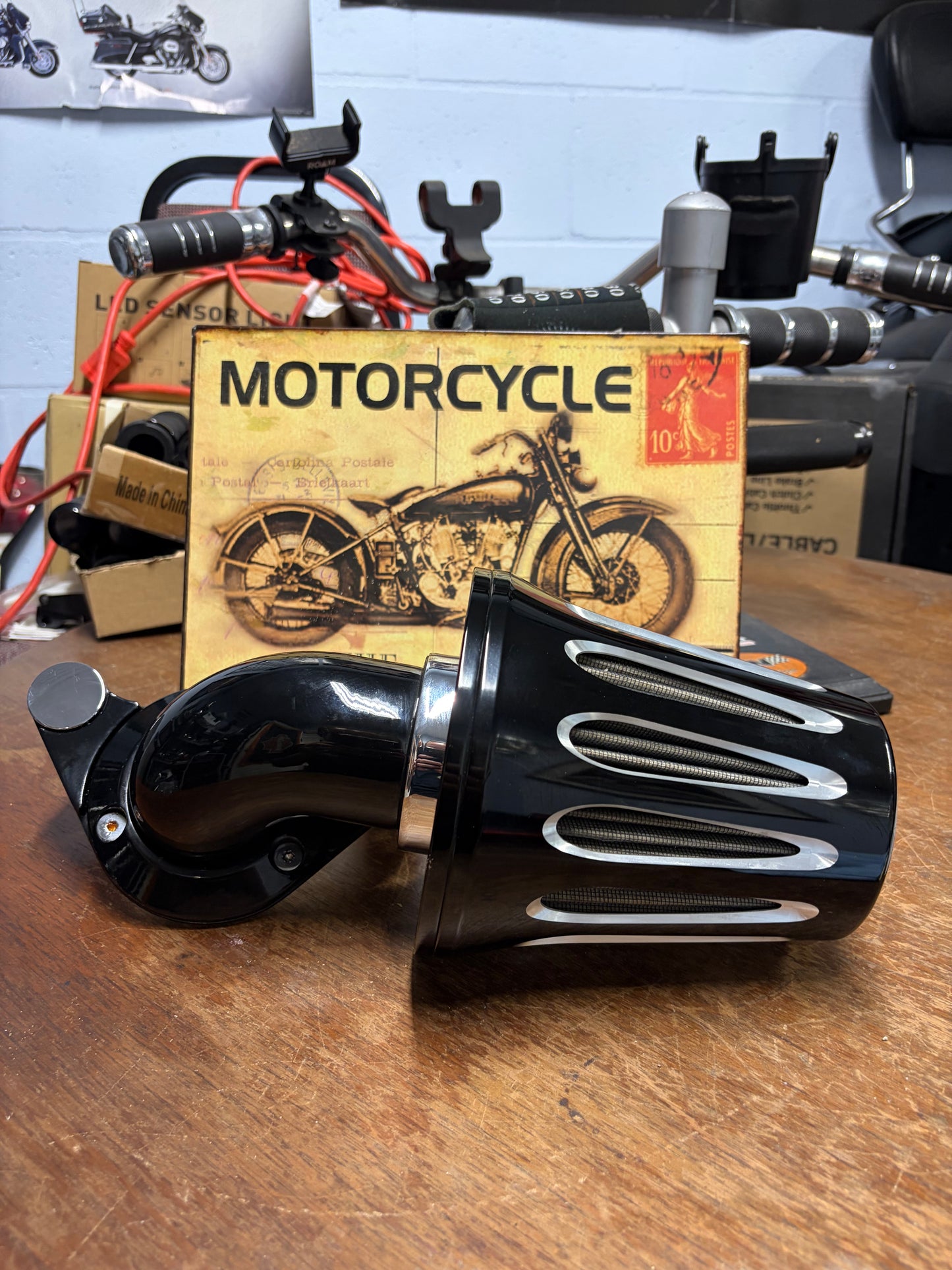 Harley Screamin' Eagle Twin Cam Heavy Breather Air Cleaner 29472-05A