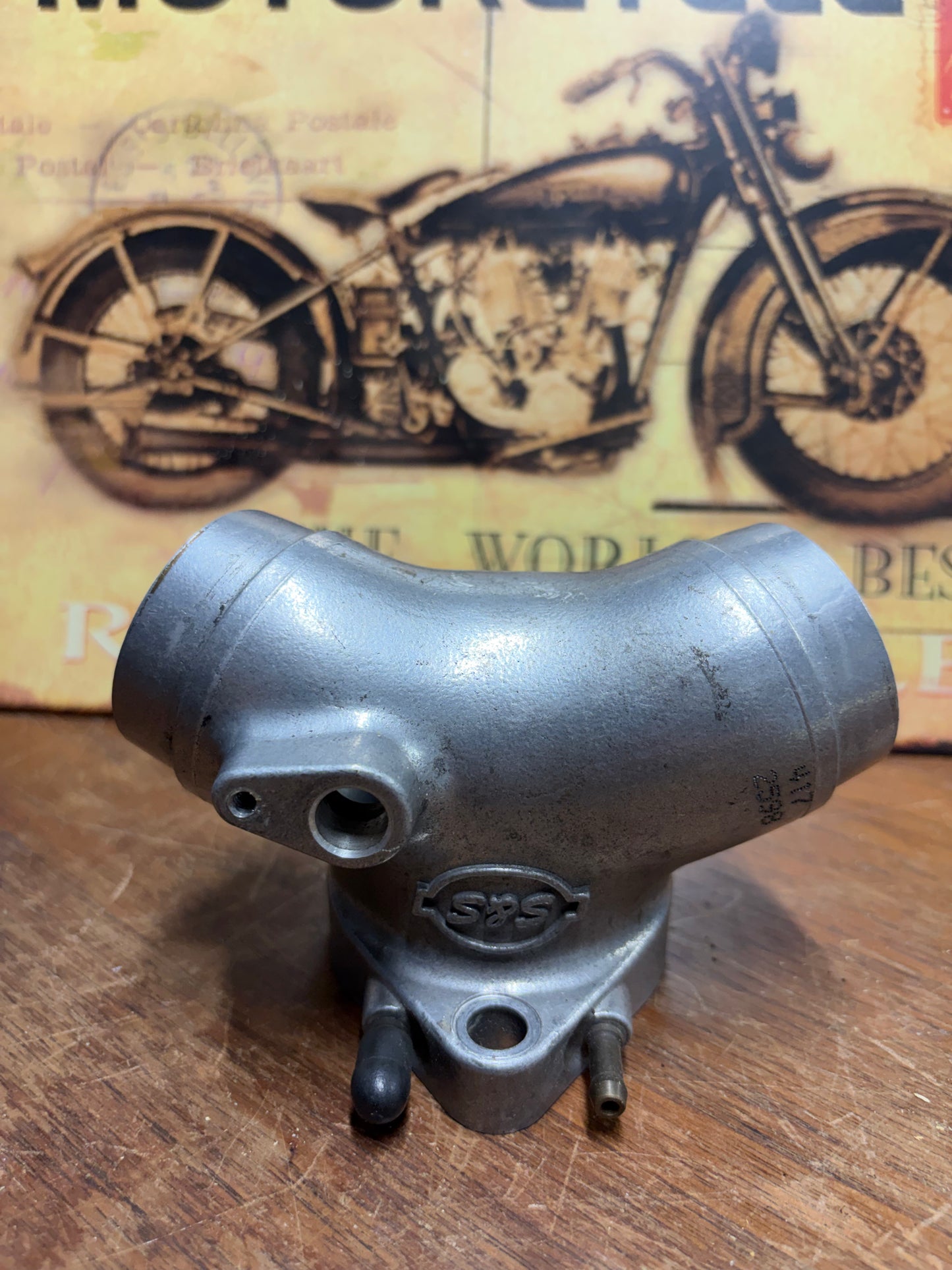 S&S Cycle Evo Intake Manifold 16-2582-S Harley Used