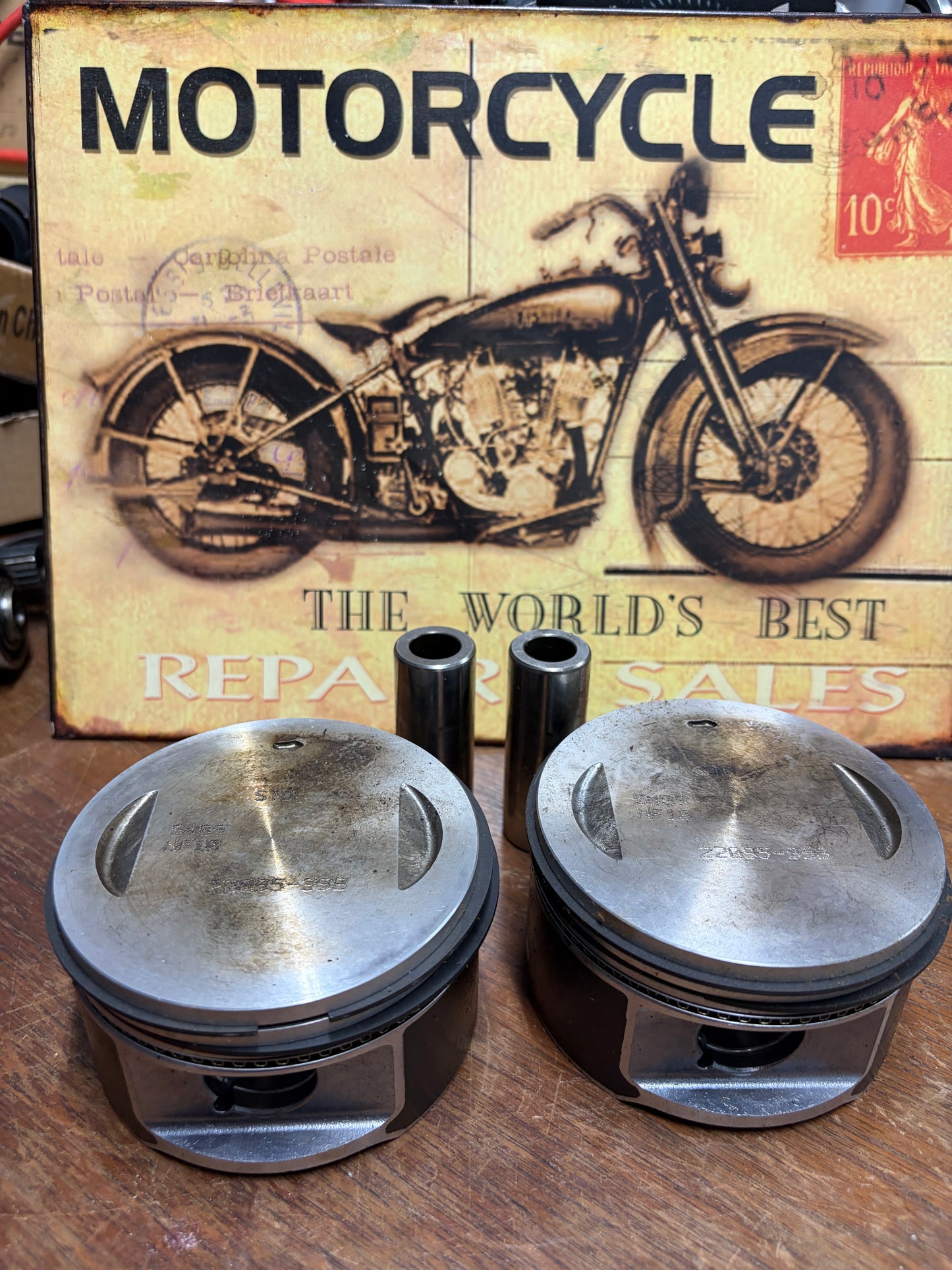 Harley Twin Cam Standard Piston Set 22095-99B 94.34mm 3.71in Used
