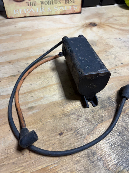 Vintage Harley 6V Ignition Coil Panhead FL EL Used Verify Fitment