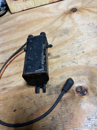 Vintage Harley 6V Ignition Coil Panhead FL EL Used Verify Fitment