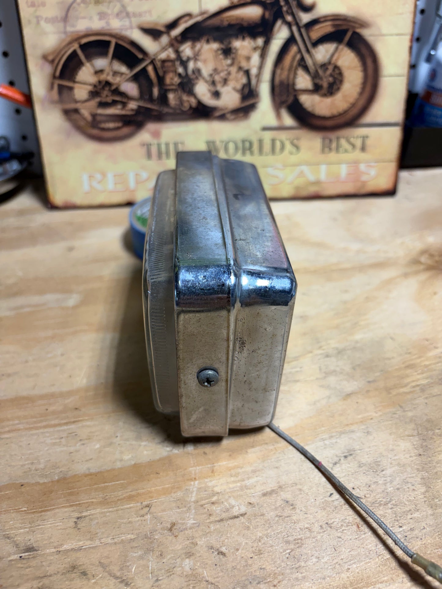 Vintage Magnum JF612 Fog Driving Lamp SAE F83 Y83 Tested Working