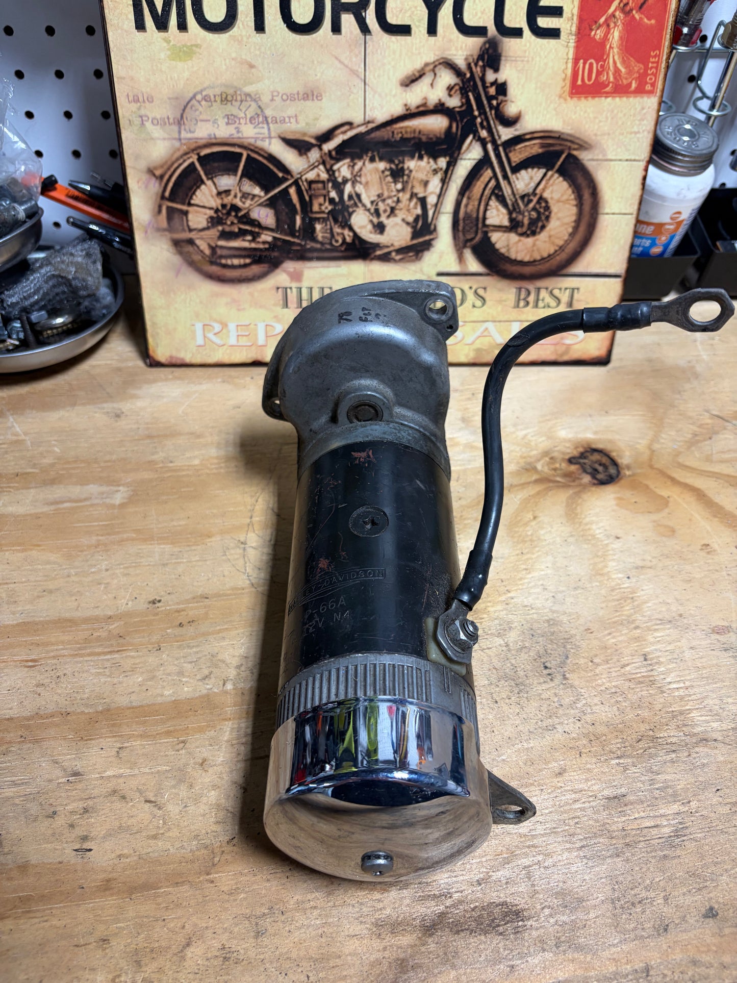 Harley Shovelhead OEM Starter P-66A Housing 31498-79 FXR FLT 1980-85