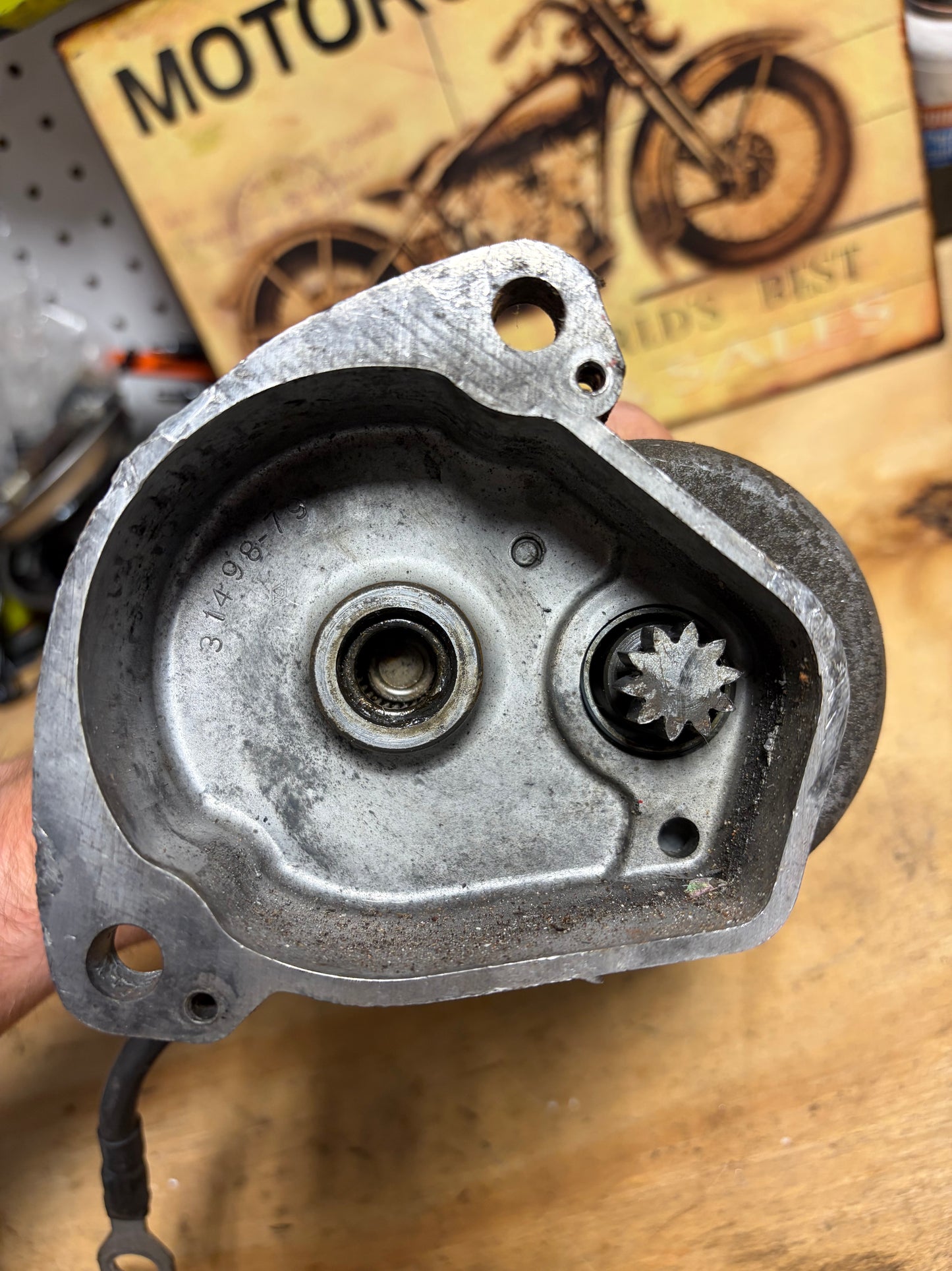 Harley Shovelhead OEM Starter P-66A Housing 31498-79 FXR FLT 1980-85