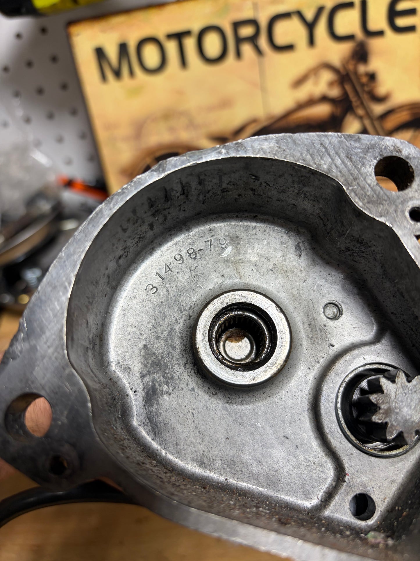 Harley Shovelhead OEM Starter P-66A Housing 31498-79 FXR FLT 1980-85