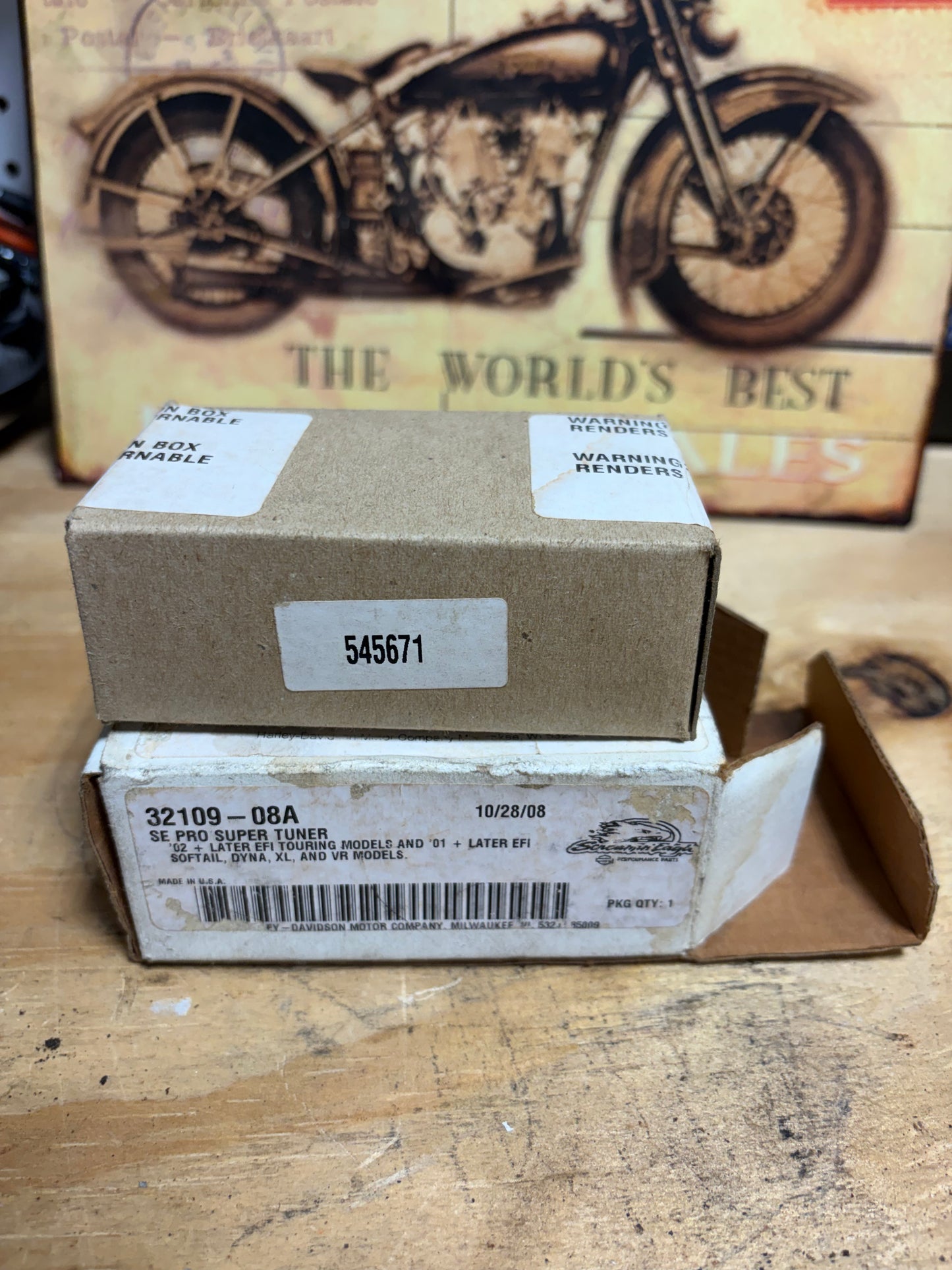NOS Harley Screamin Eagle Pro Super Tuner 32109-08A EFI 2001-09