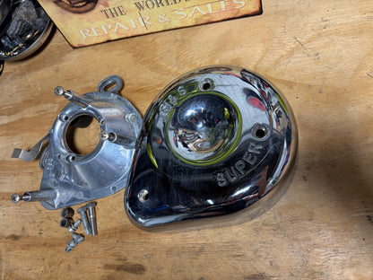 S&S Teardrop Air Cleaner Super E/G Harley Evolution Big Twin Used